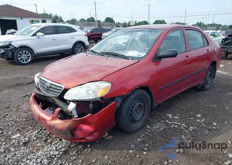 2007 Toyota Corolla Ce из США, поврежденный, VIN 1NXBR32E07Z897893